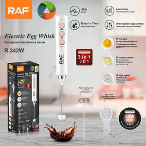 RAF - 3-in-1 Electric Egg Whisk [FREE SHIPPING]